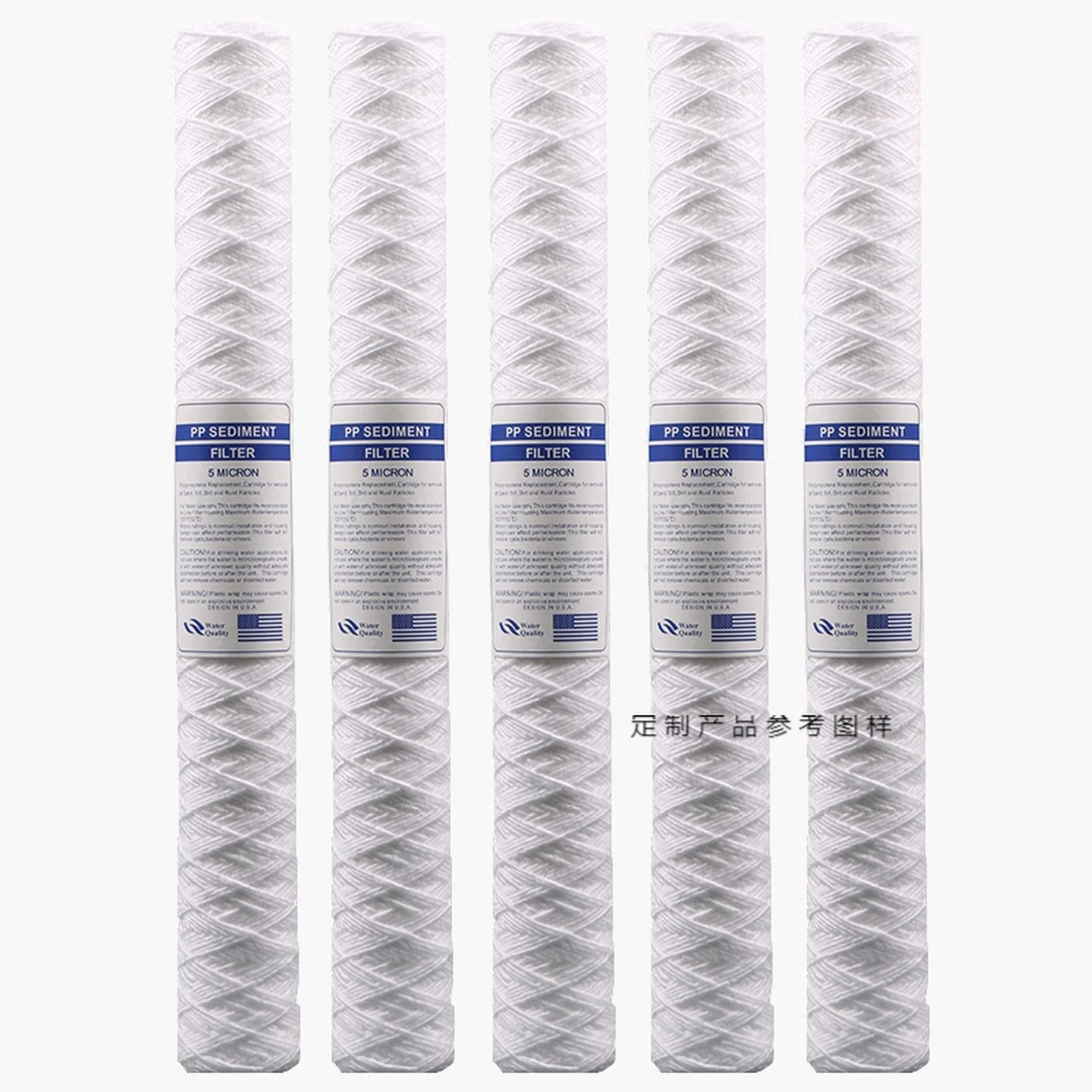 The structure and principle of the wire-wound filter element