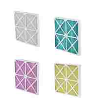 Air conditioning fan coil unit HVAC air filter element